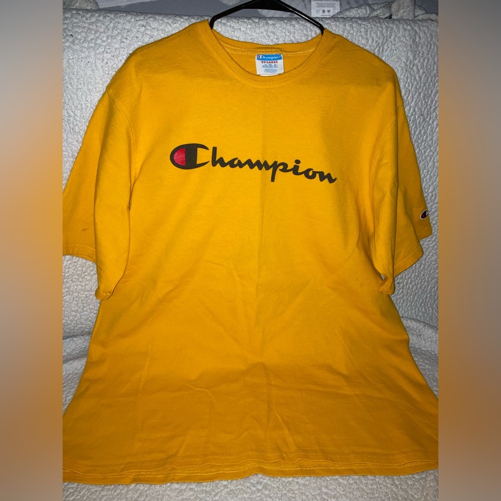 Champion Bold Yellow Tee